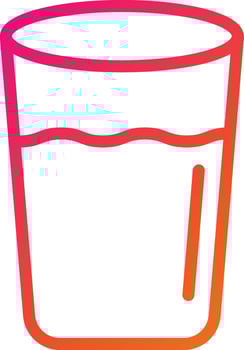 Glass Vector Icon Design Illustration