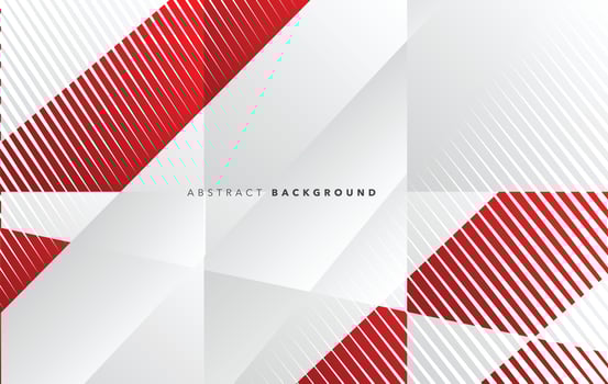 red white modern abstract background design vector