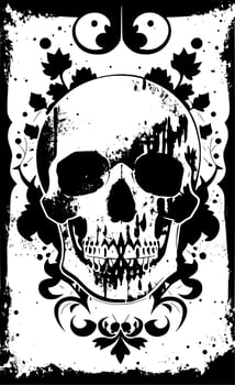 vector illustration of zombie monster