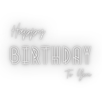Happy birthday to you png transparent background. Happy birthday text.