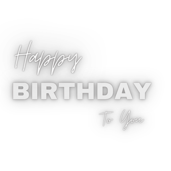 Happy birthday to you png transparent background. Happy birthday text.