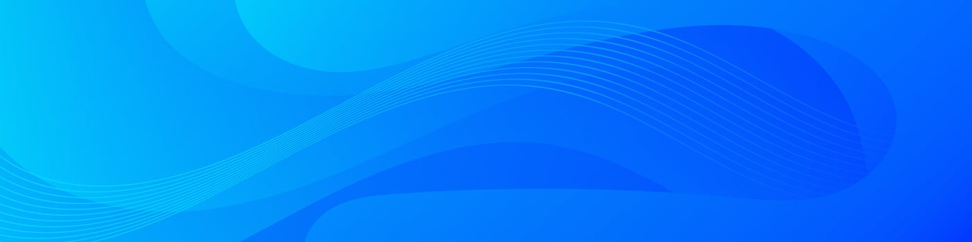 Abstract Blue liquid Wave Banner Template vector