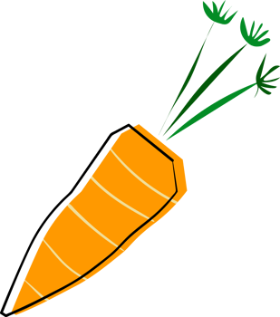 cute carrot fruits and vegetable funky quirky hand drawing doodle png