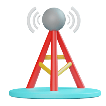 Transmission Tower 3D Icon png