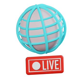 Live Stream 3d Icon png