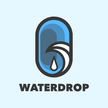 Water drop wave vector