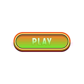 Play button game design vector templates
