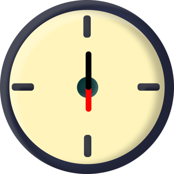 Clock analog PNG PRO