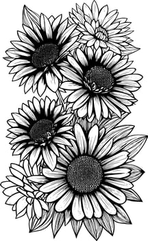 vector illustration of beautiful flower