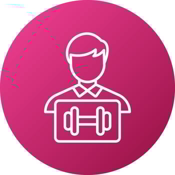 Trainer Icon Style vector