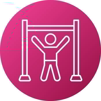 Pull Up Icon Style vector
