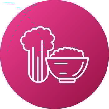 Kimchi Icon Style vector