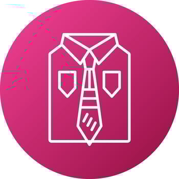 Dress Code Icon Style vector