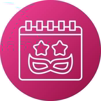 Event Theme Icon Style vector