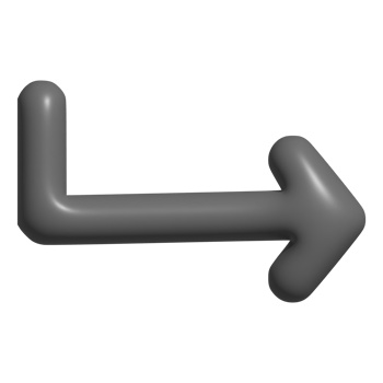 3d icon of arrow png