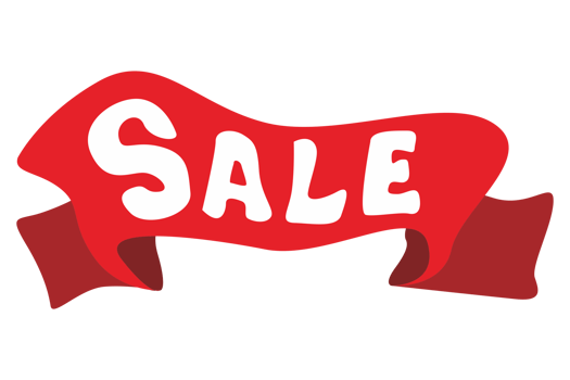 Red Label Tag Sale With Transparent Background png