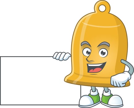 Cartoon character of bell vector