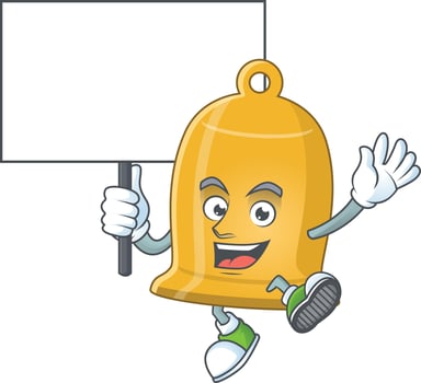 Cartoon character of bell vector