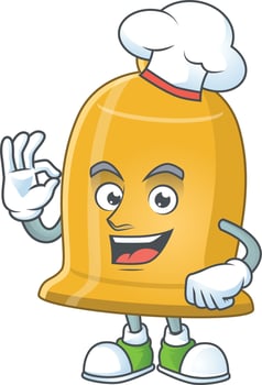 Cartoon character of bell vector