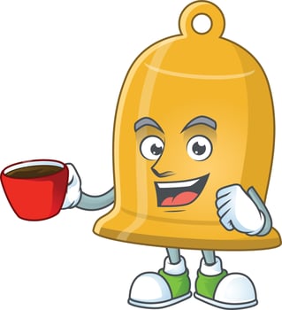 Cartoon character of bell vector