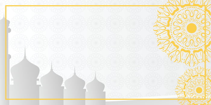 Islamic background, with beautiful mandala ornament. vector template for banners, greeting cards for Islamic holidays.