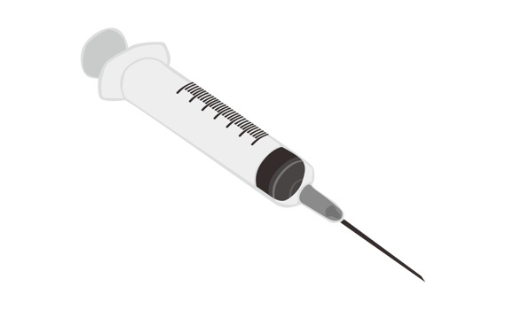 Hospital Equipment - injection on a transparent background png