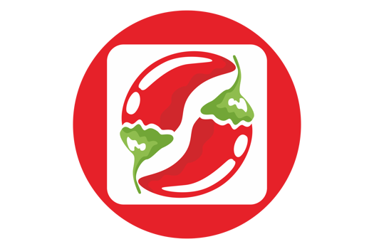 Red Chilli Logo Icon On Transparent Background png
