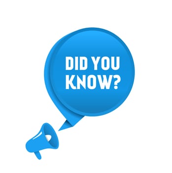 Did you know banner, icon design. Education, business, advertising concept. Art design knowledge post for interesting post, flat vector. vector