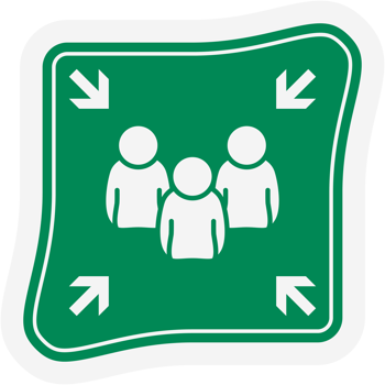 Sticker Assembly Point Emergency Life Evacuation Disaster Threat png