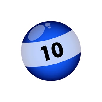Billiard ball icon vector shiny design templates elegant concept