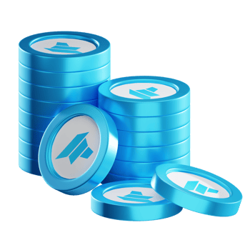 DAO Maker DAO coin stacks cryptocurrency. 3D render illustration png