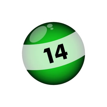 Billiard ball icon vector shiny design templates elegant concept