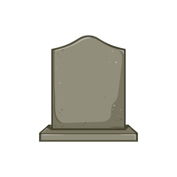 gravestone headstone cartoon vector illustration