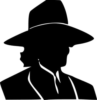 black man icon vector