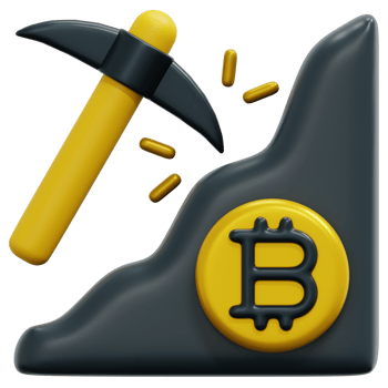 mining 3d render icon illustration png