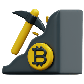 mining 3d render icon illustration png