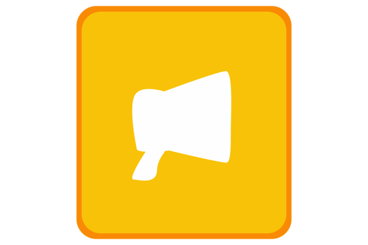 Web Button Icon - Announcement button png