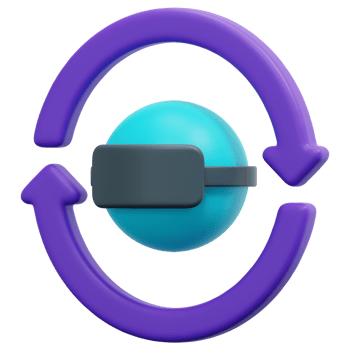 vr 3d render icon illustration png