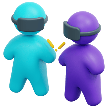 meeting 3d render icon illustration png