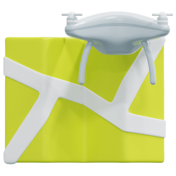 map 3d render icon illustration png