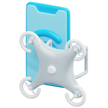 smartphone 3d render icon illustration png