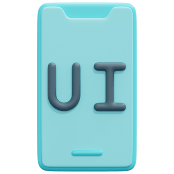 ui 3d render icon illustration png
