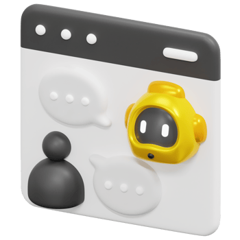 web 3d render icon illustration png
