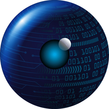 Modern Technology Eye Crop-out png