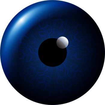 Modern Technology Eye Crop-out png