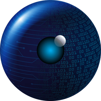 Modern Technology Eye Crop-out png