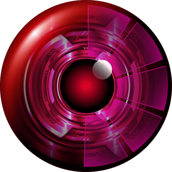 Modern Technology Eye Crop-out png