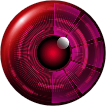 Modern Technology Eye Crop-out png