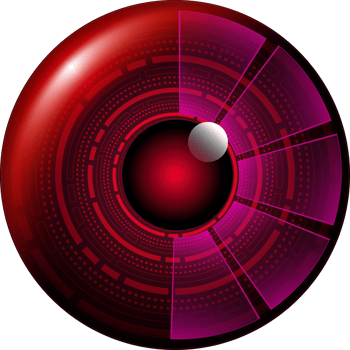 Modern Technology Eye Crop-out png