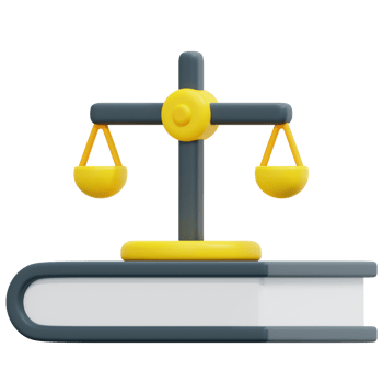 laws 3d render icon illustration png